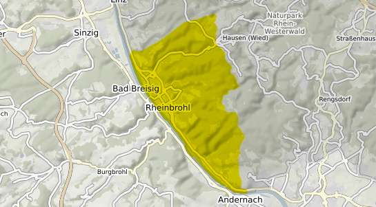 Immobilienpreisekarte Bad H&ouml;nningen